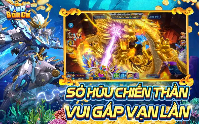 game bắn cá tiên đổi thẻ đồ họa đẹp nhiều phần thưởng
