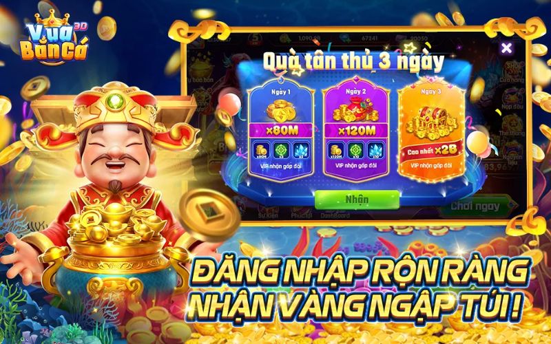 trải nghiệm bắn cá tiên săn kho báu biển sâu hấp dẫn