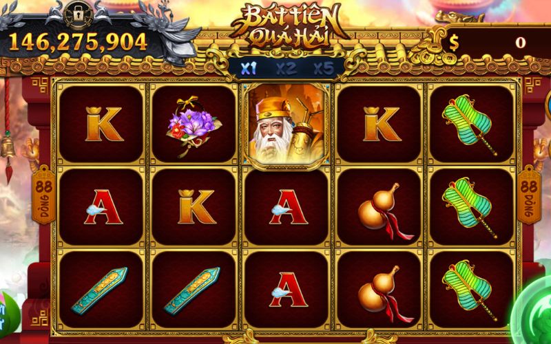 bát tiên quá hải slot nổ hũ chủ đề thần thoại