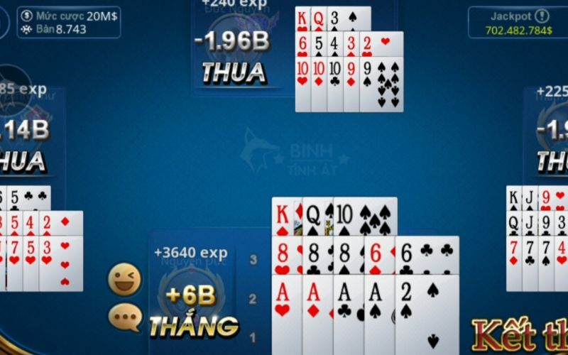 chiến thuật sắp xếp bài mậu binh chuẩn cao thủ