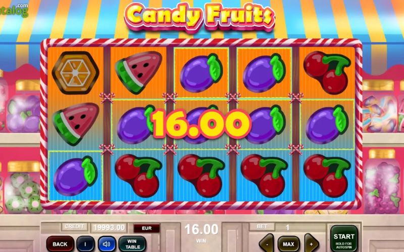 game nổ hũ candy fruit gameplay quay thưởng hấp dẫn