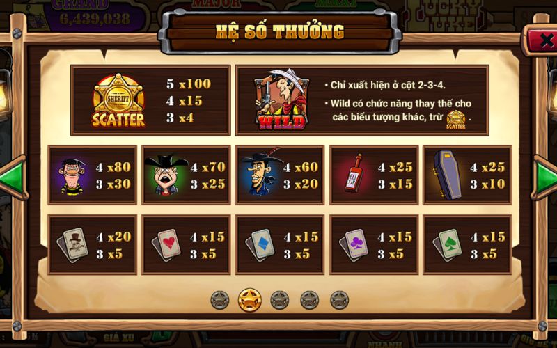 5 bí kíp chơi lucky luke giúp tăng tỷ lệ trúng