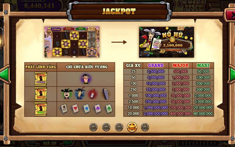 mẹo quay lucky luke từ cao thủ thực chiến